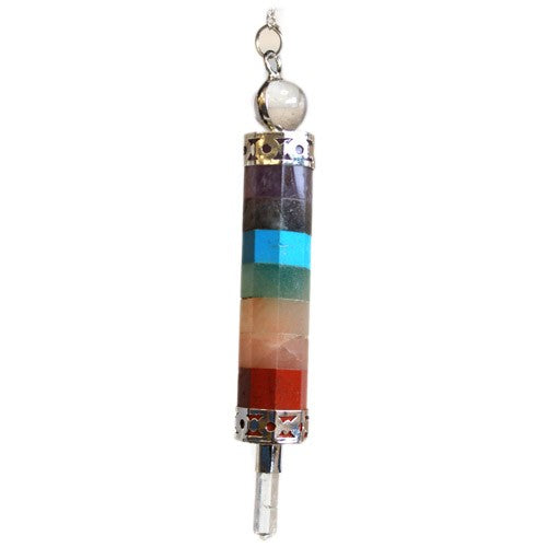 Earthstore® 7 Charka 3 Piece Joint Pendulum