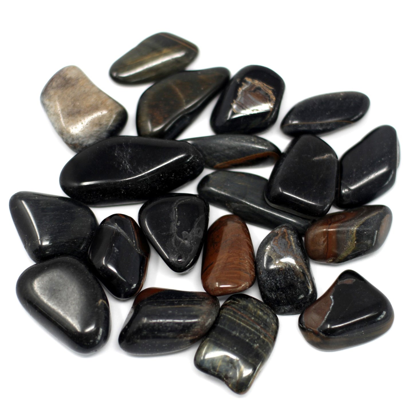 Earthstore® PRICE / SIZE Blue Tigers Eye - Tumblestone