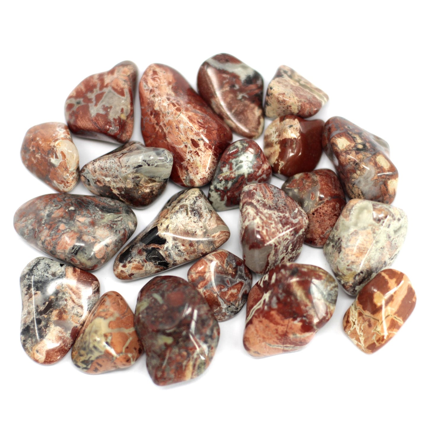 Earthstore® Light Brecciated Jasper - Tumblestone