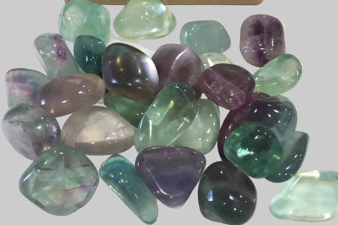 Earthstore® Rainbow Fluorite - Tumblestone (Medium)