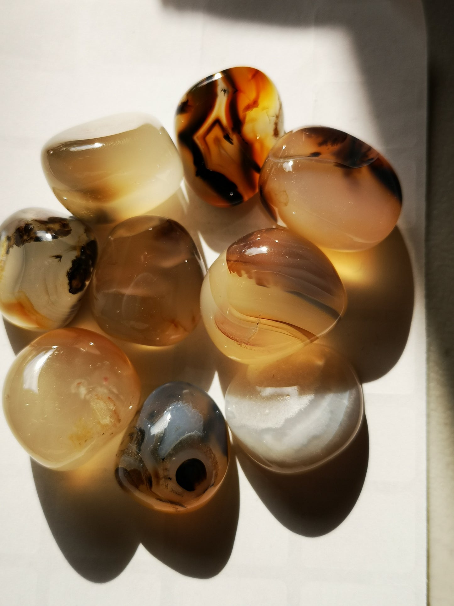Earthstore® Agate, Dendritic - Tumblestone