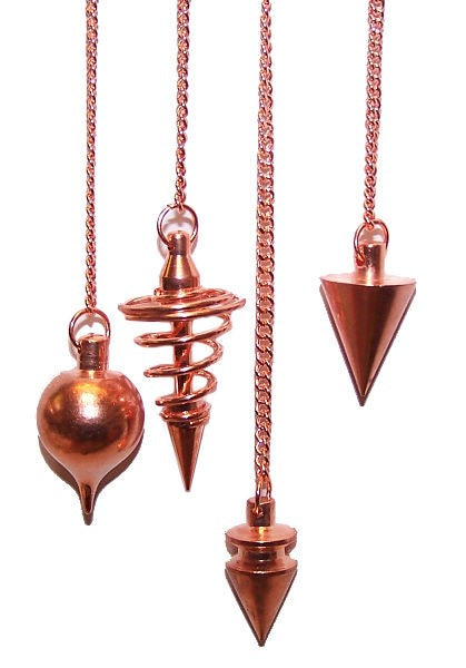 Earthstore® Metal Pendulums - Copper (asst shapes)