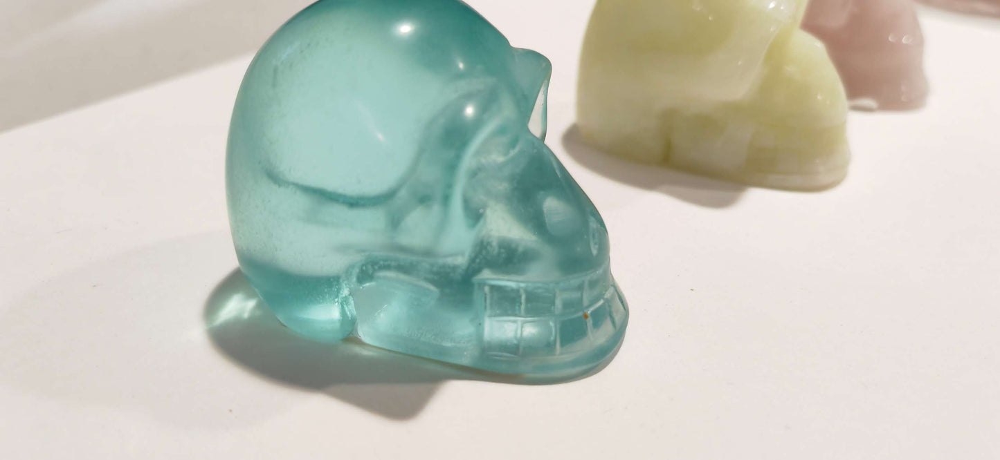 Earthstore® Blue Obsidian Skull