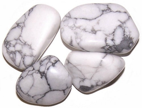 Earthstore® White Howlite - Tumblestone