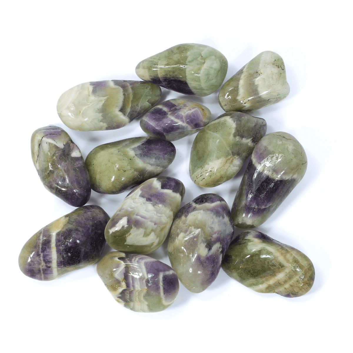 Earthstore® PRICE, Green Amethyst (Praisolite) - Tumblestone