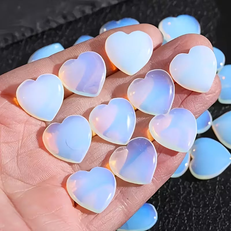 Opalite Heart - 20mm