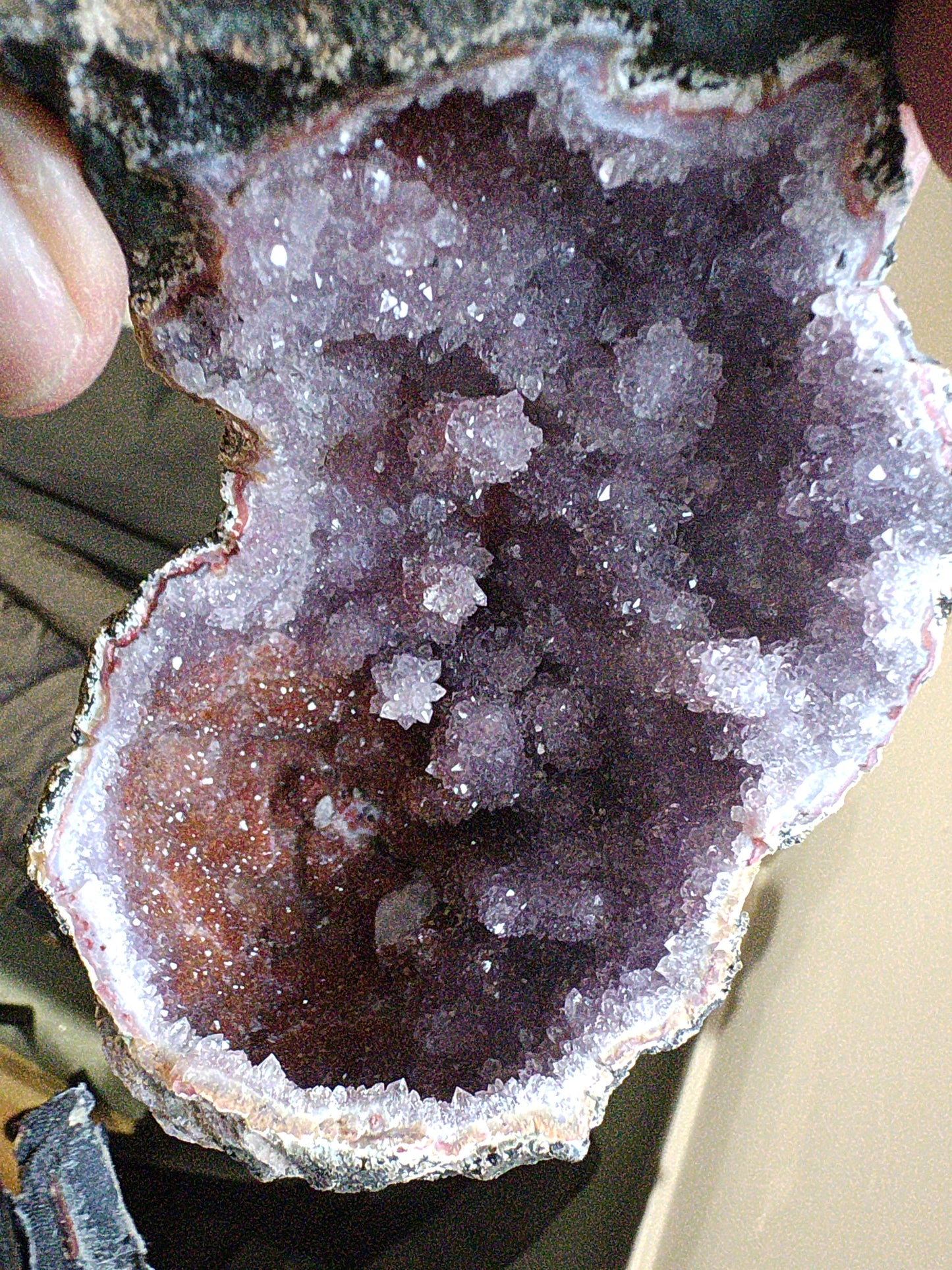 Earthstore® Spirit Cactus Faerie (Fairy) Angel Quartz Geode (170x160x80mm)