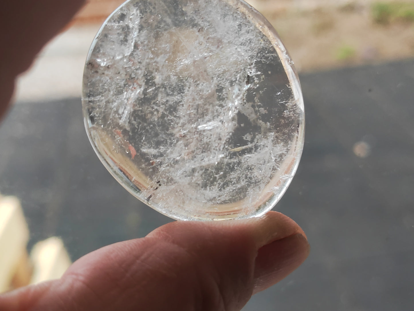 Earthstore® Clear Quartz Palm Stone (AAA Grade)
