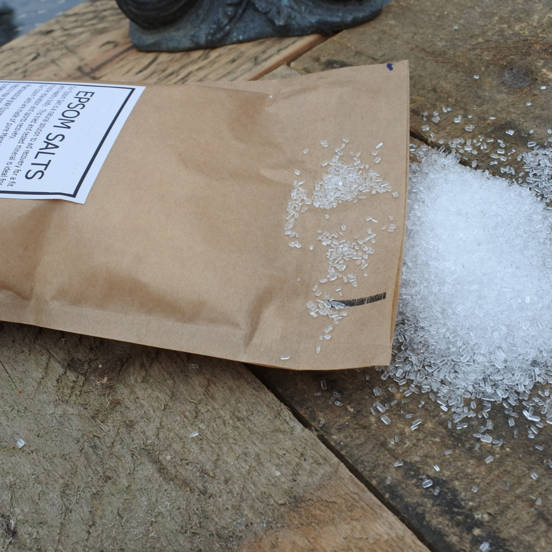 Earthstore® Epsom Salt Bath Crystals – Muscle Relief, Relaxation & Foot Soak – Food Grade – 1kg 2.5kg 5kg