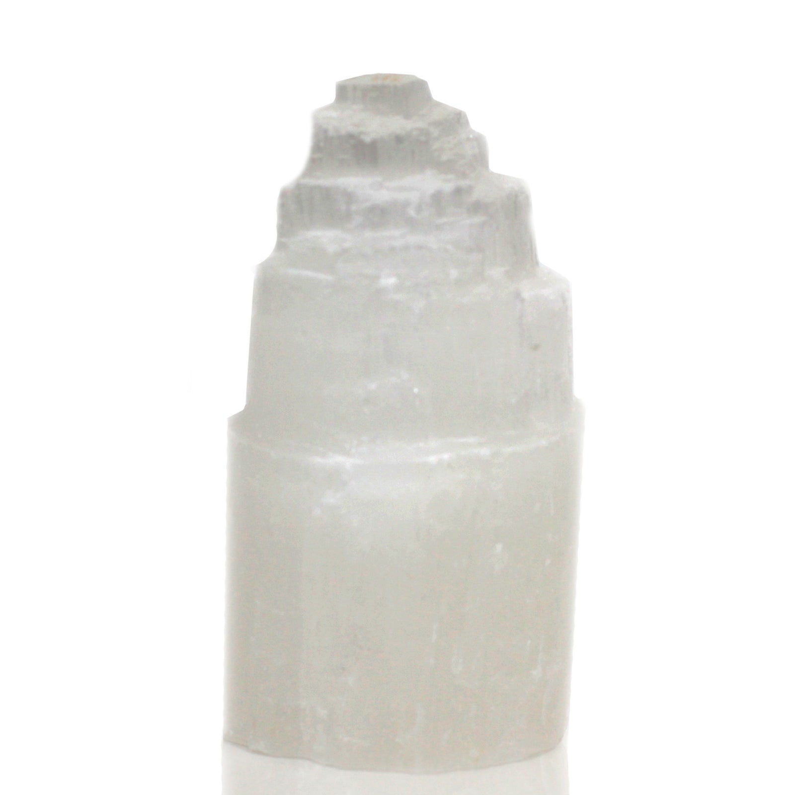 Earthstore® Selenite White Tower Lamp (15cm≈6in)