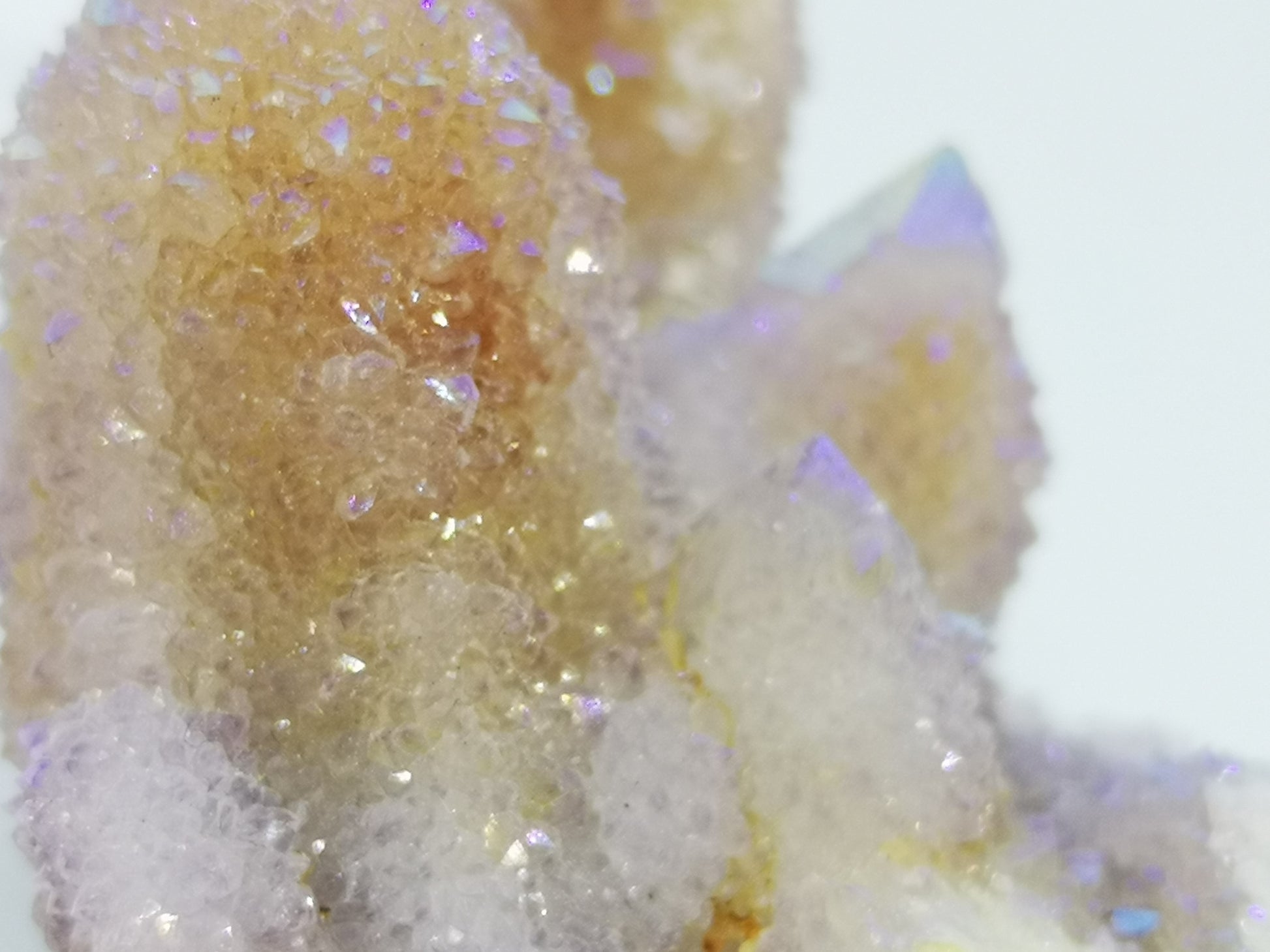 Earthstore® Pineapple Cactus Spirit Angel Quartz AURA - HAND PICKED (131.87g)#2
