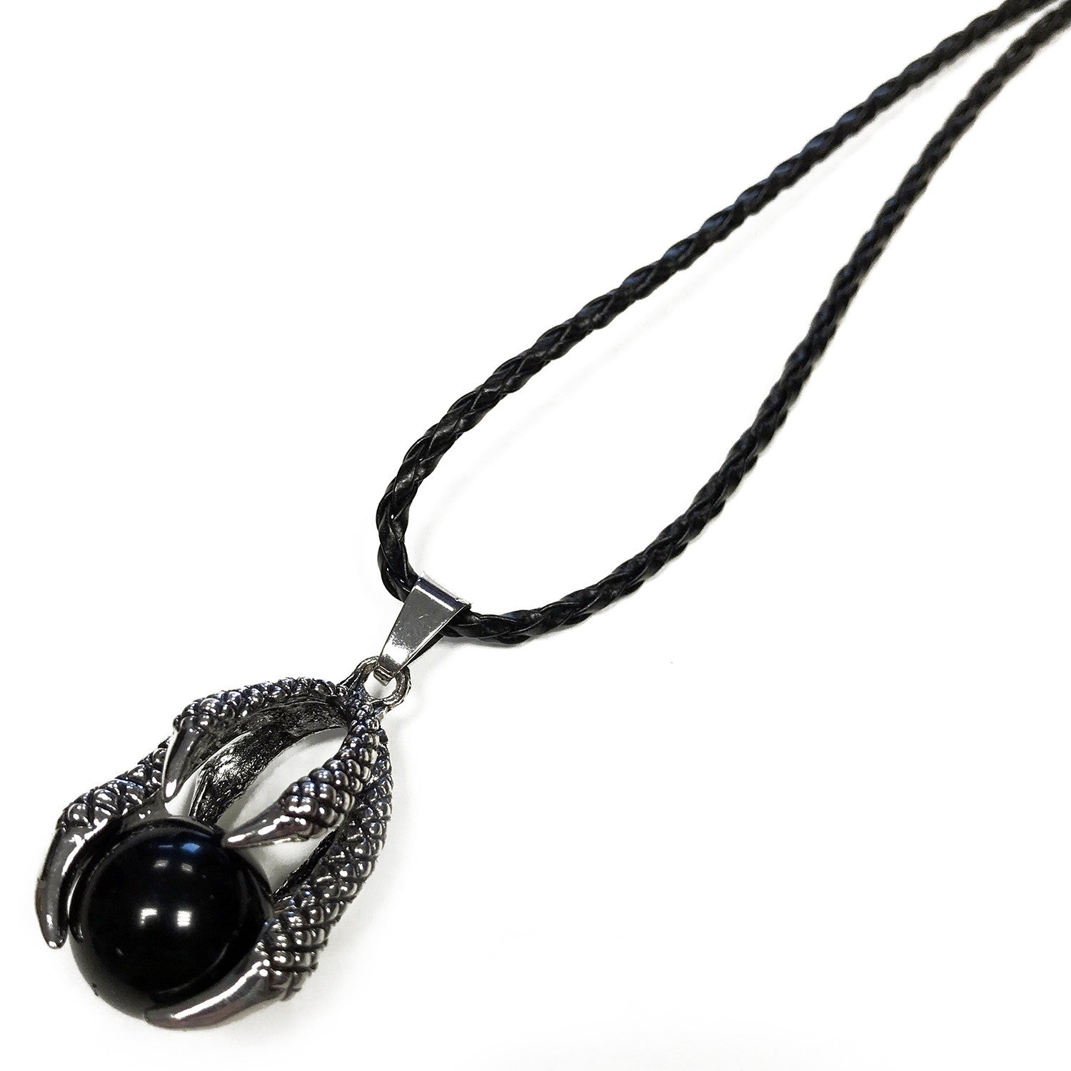 Earthstore® Dragon Claw Pendant - Black Agate