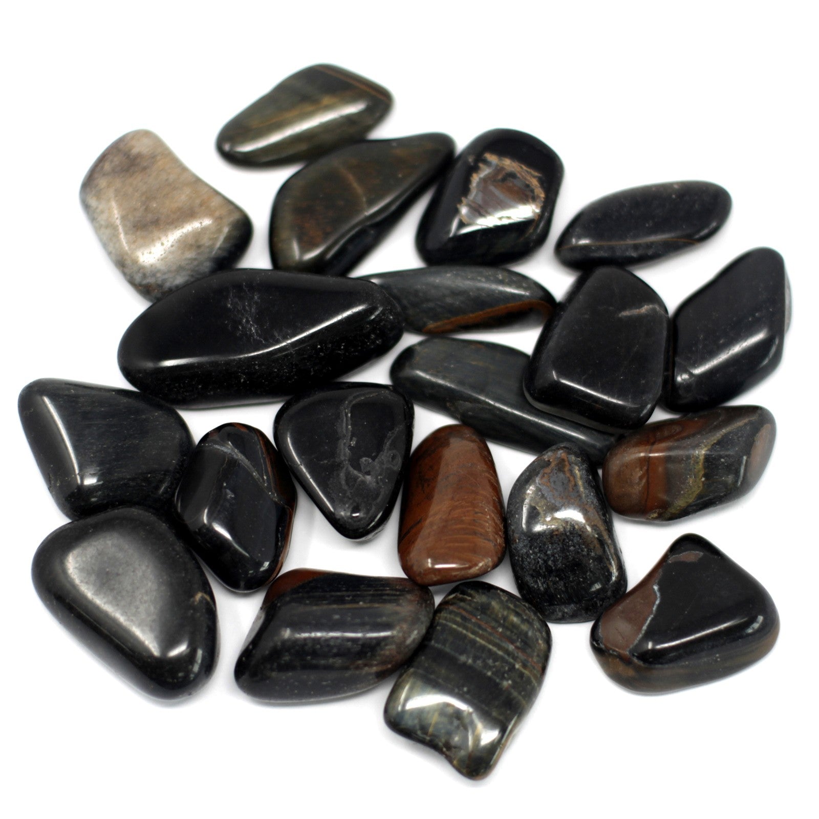 Earthstore® PRICE / SIZE Blue Tigers Eye - Tumblestone
