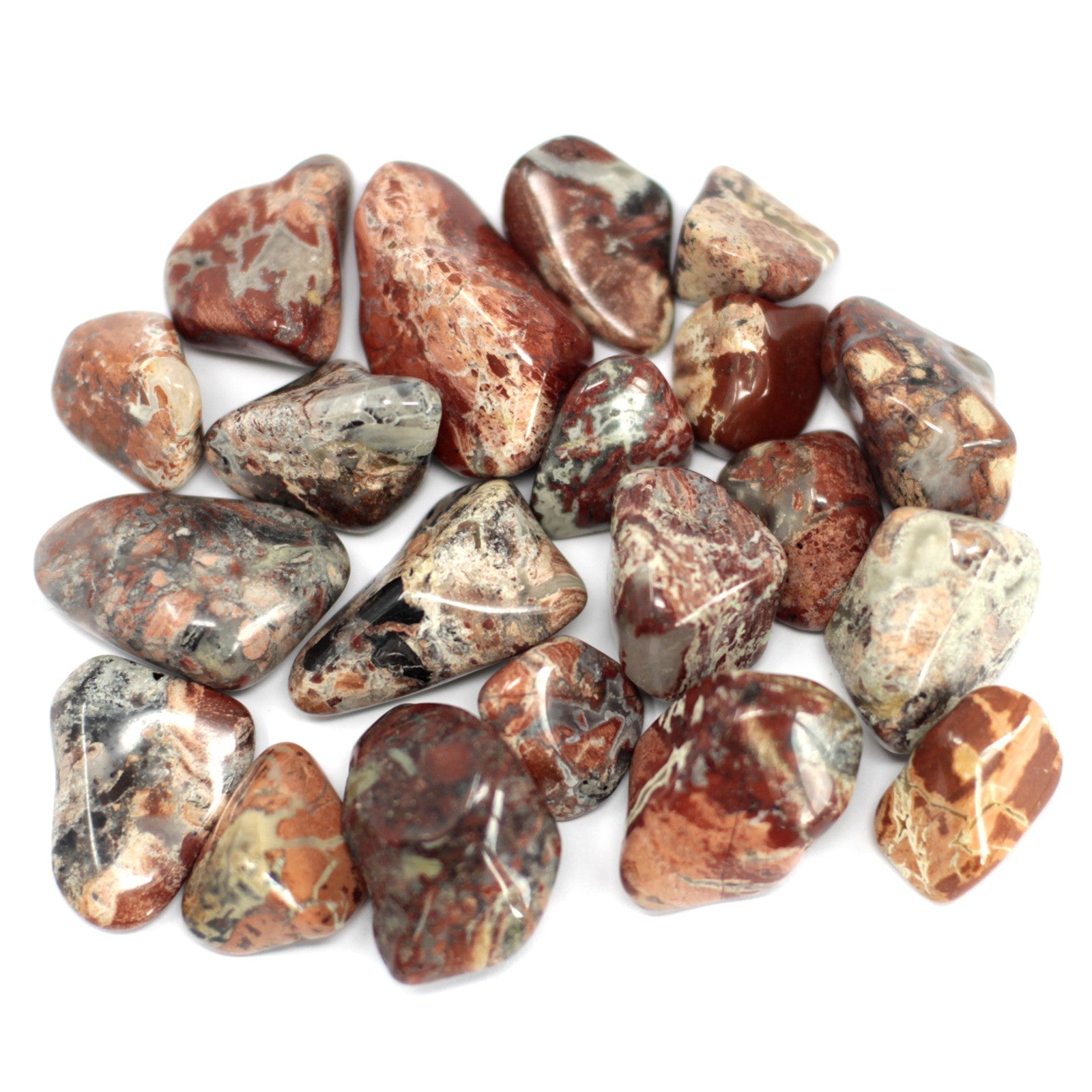 Earthstore® Light Brecciated Jasper - Tumblestone