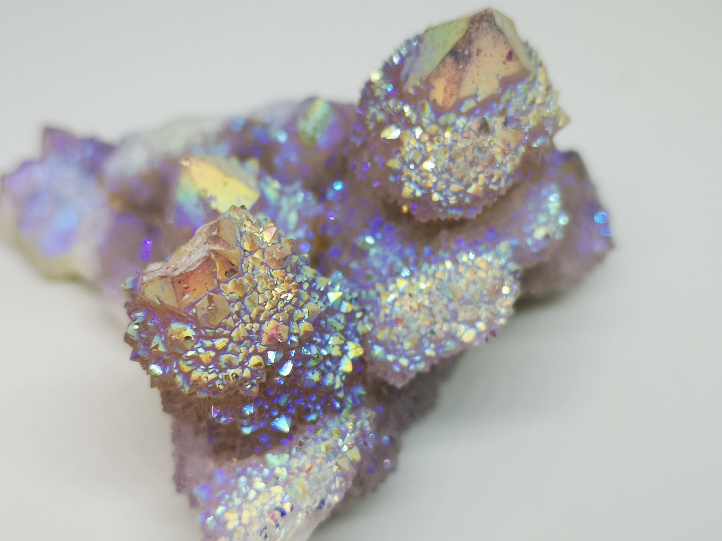 Earthstore® Pineapple Cactus Spirit Angel Quartz AURA - HAND PICKED (131.87g)#2