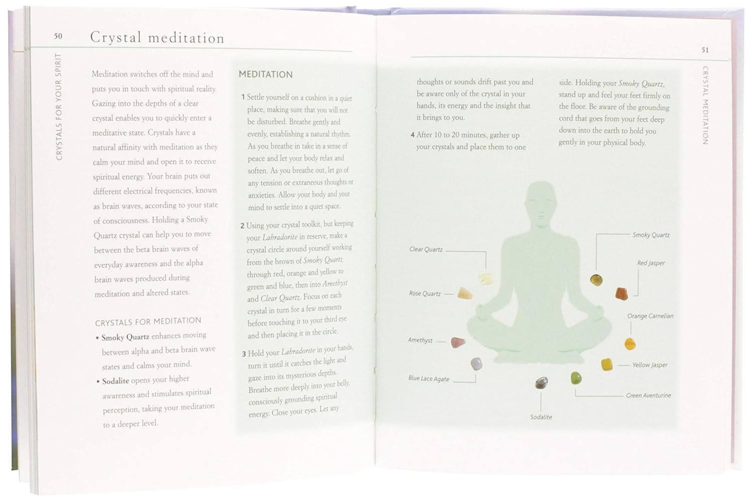 Earthstore® The Crystal Healing Book Hardcover - collectable NEW