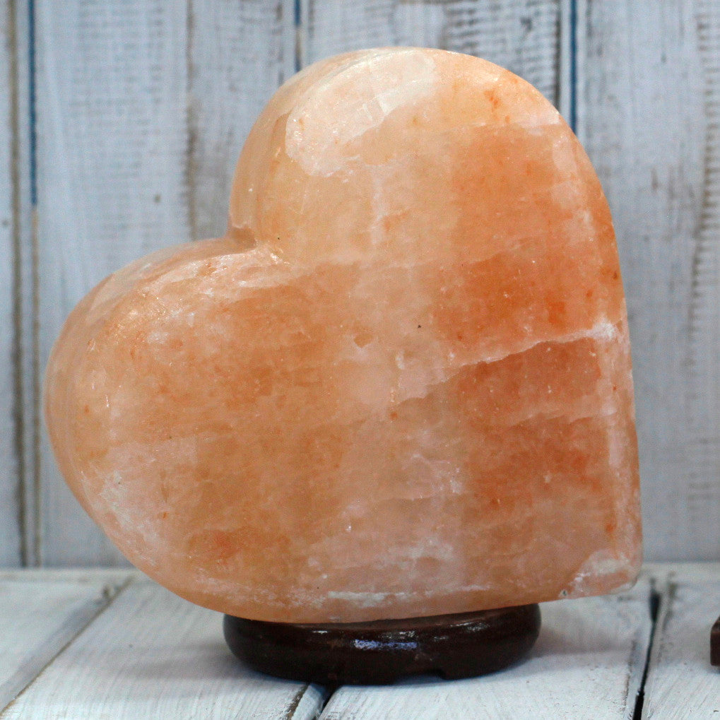Earthstore® Heart Shape High Quality Pink Himalayan Salt Lamp