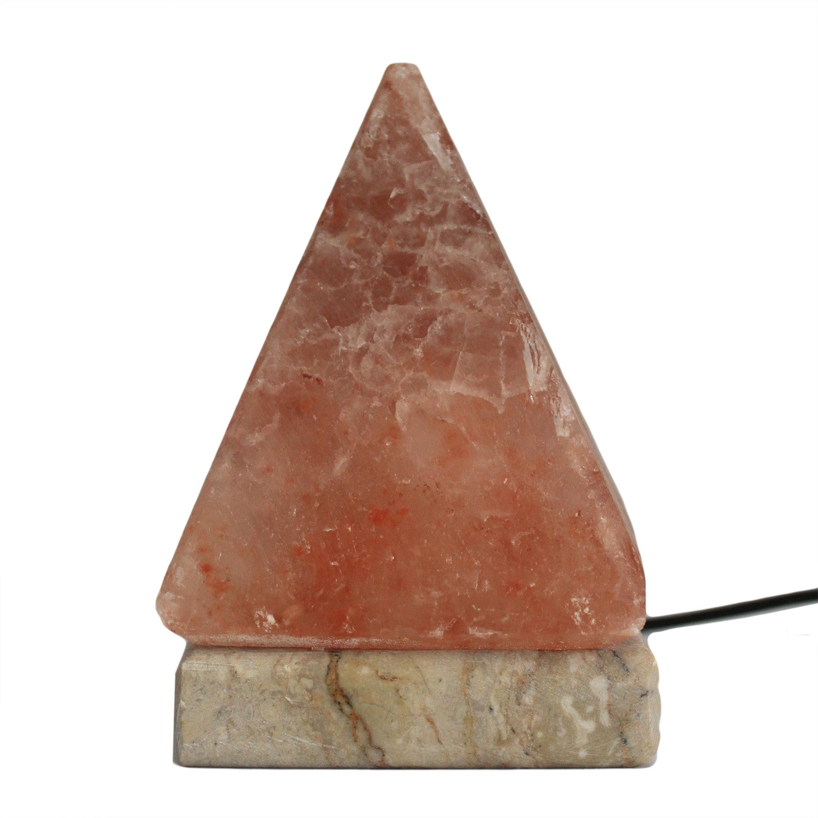 Earthstore® Quality USB Pyramid Salt Lamp - 9 cm (multicoloured)