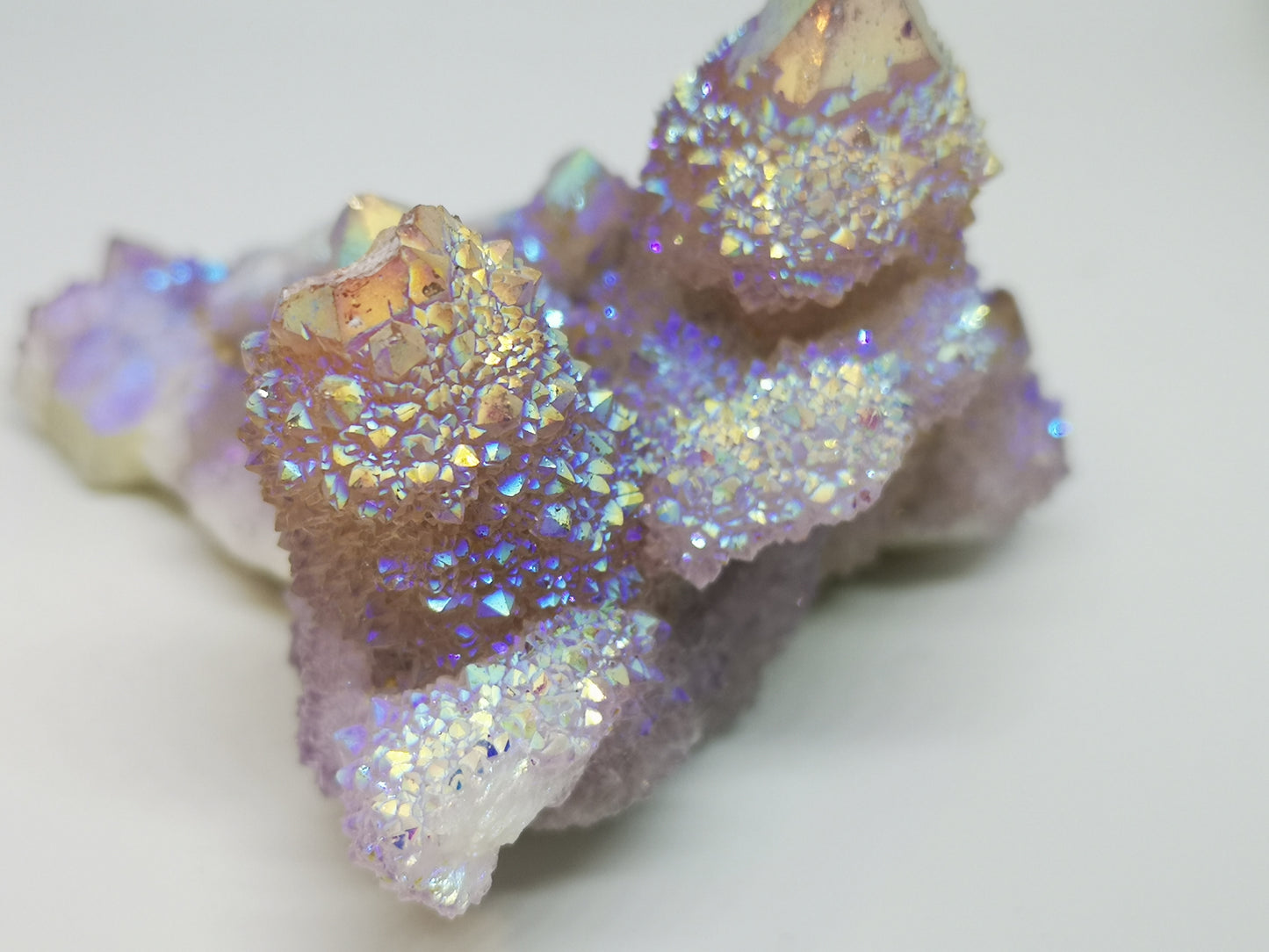Earthstore® Pineapple Cactus Spirit Angel Quartz AURA - HAND PICKED (131.87g)#2