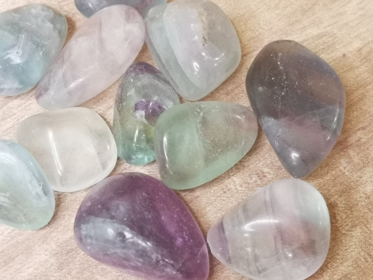 Earthstore® Rainbow Fluorite - Tumblestone (Grade A)