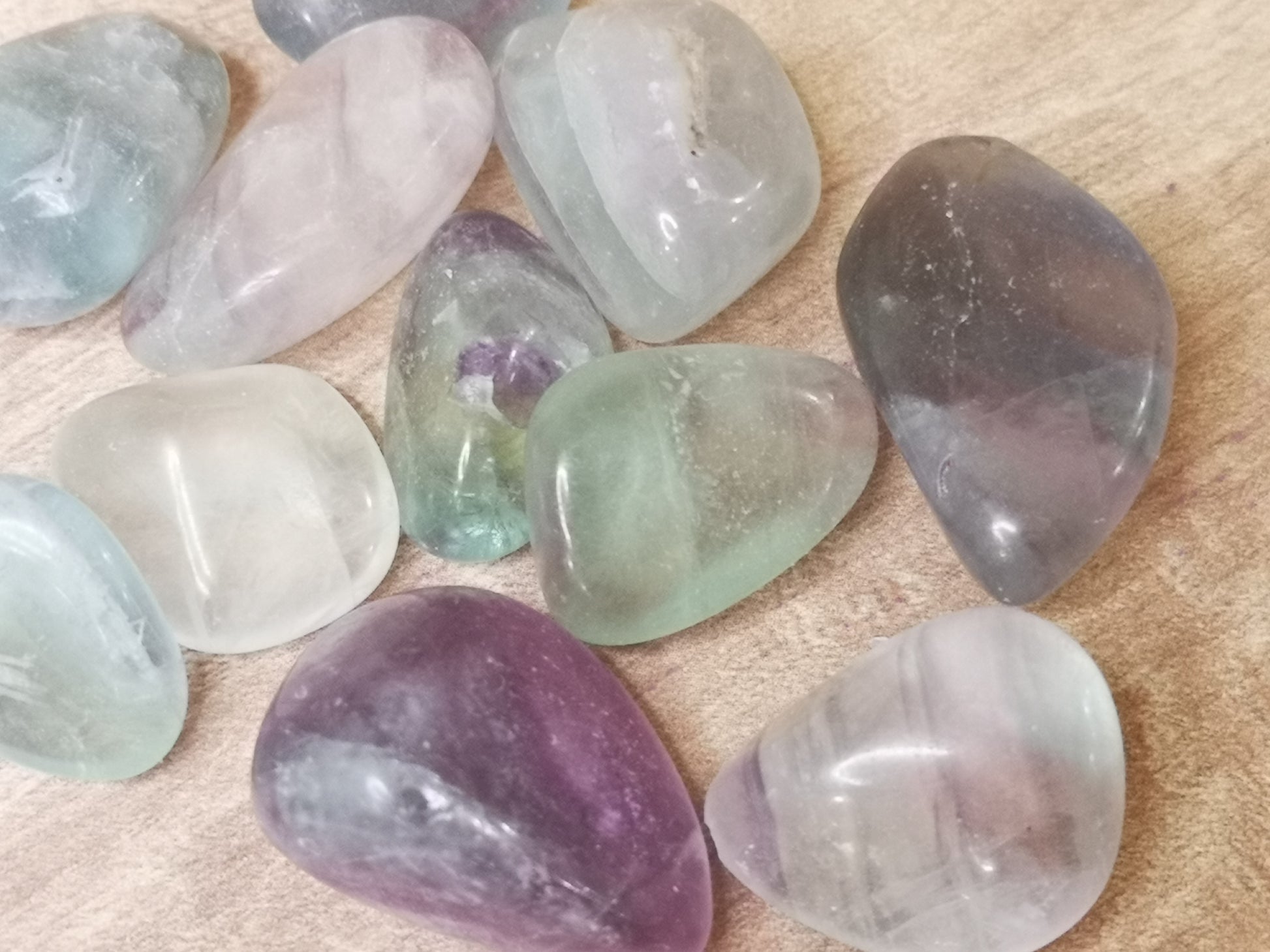 Earthstore® Rainbow Fluorite - Tumblestone (Grade A)