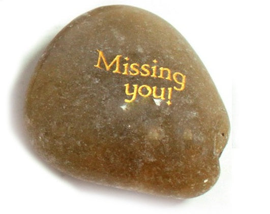 Earthstore® Message Stones - LOVE- Natural River Stones with message