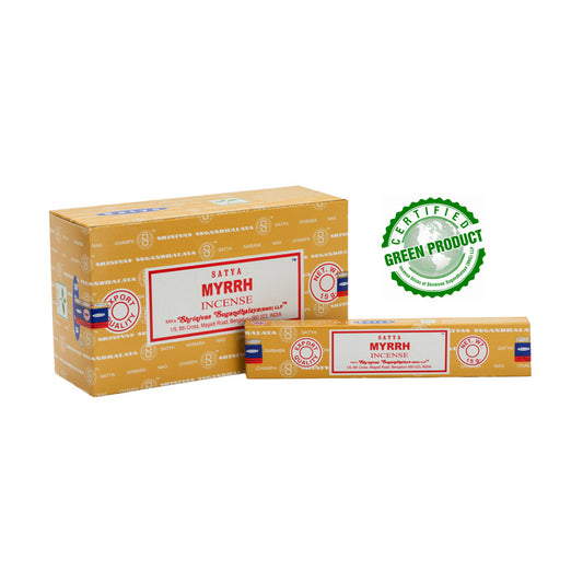 Earthstore® Satya Incense 15gm-Fragrant Myrrh