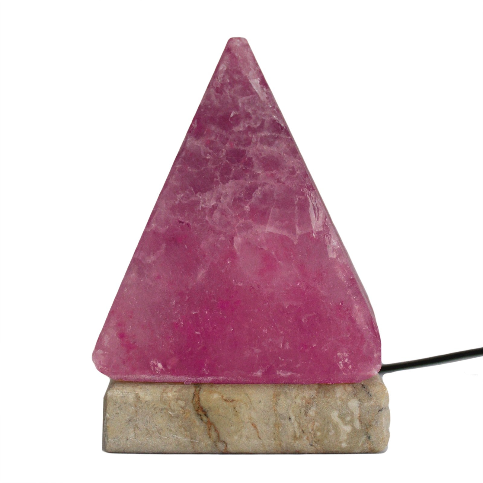 Earthstore® Quality USB Pyramid Salt Lamp - 9 cm (multicoloured)