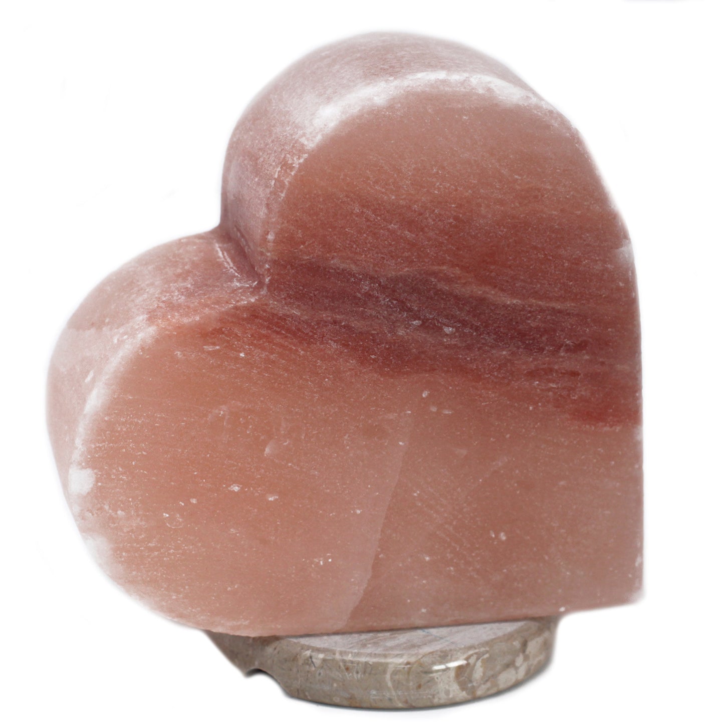 Earthstore® Heart Figure Shape High Quality Pink Himalayan Salt Lamp