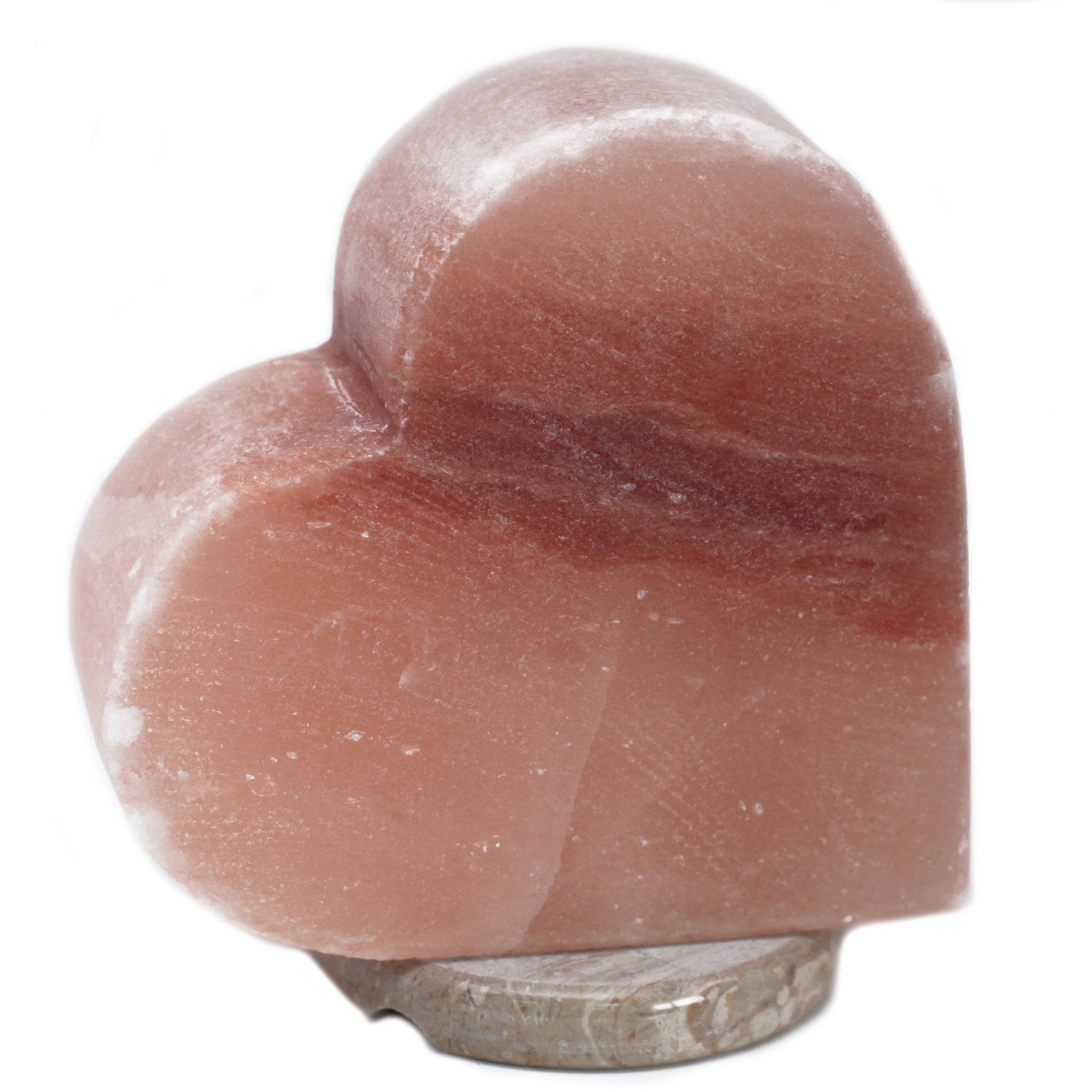 Earthstore® Heart Figure Shape High Quality Pink Himalayan Salt Lamp