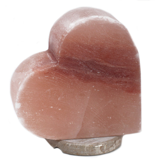 Earthstore® Heart Figure Shape High Quality Pink Himalayan Salt Lamp