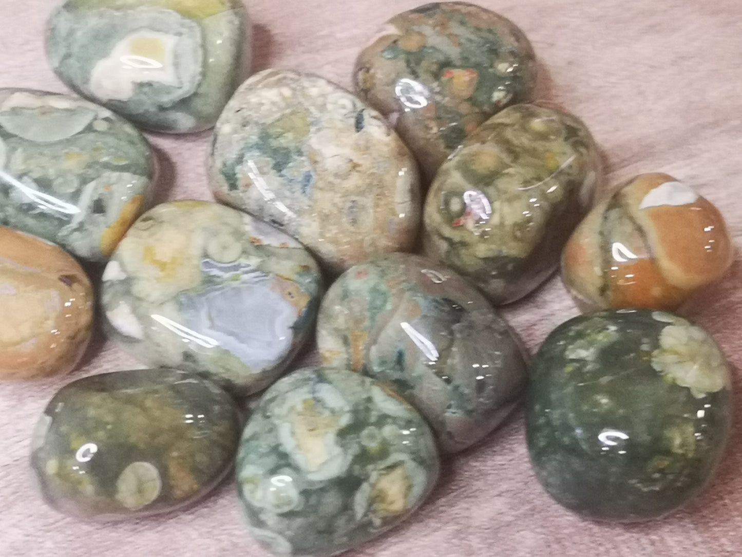 Earthstore® Green Rhyolite - Tumblestone