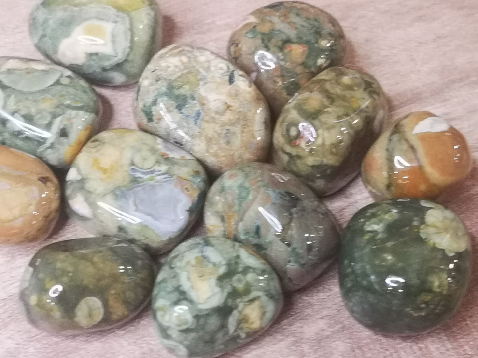 Earthstore® Green Rhyolite - Tumblestone