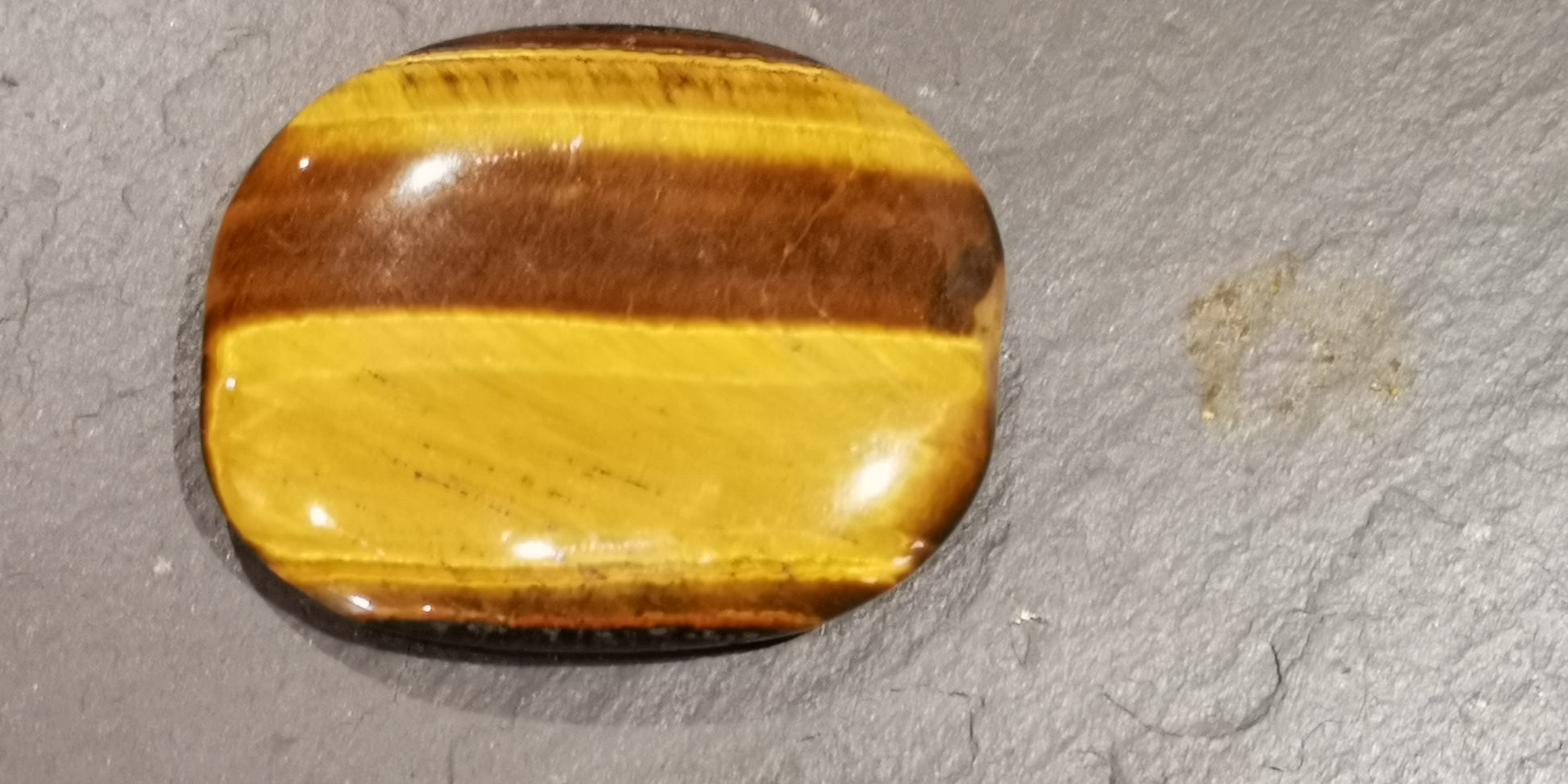 Earthstore® Tiger Eye - Palm Stone (very high grade)