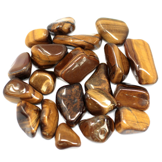 Earthstore® Golden Tigers Eye - Tumblestone (African Gemstone)