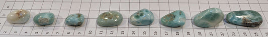Earthstore® Larimar - POLISHED, Dolphin Stone, blue pectolite - A GRADE