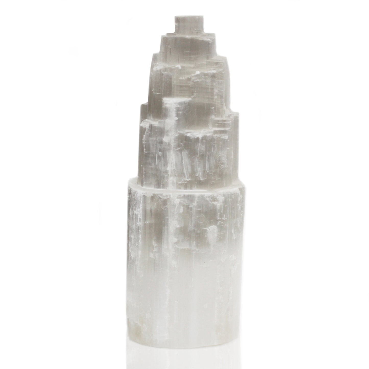 Earthstore® 25cm Selenite White Tower Lamp (25cm≈10in)