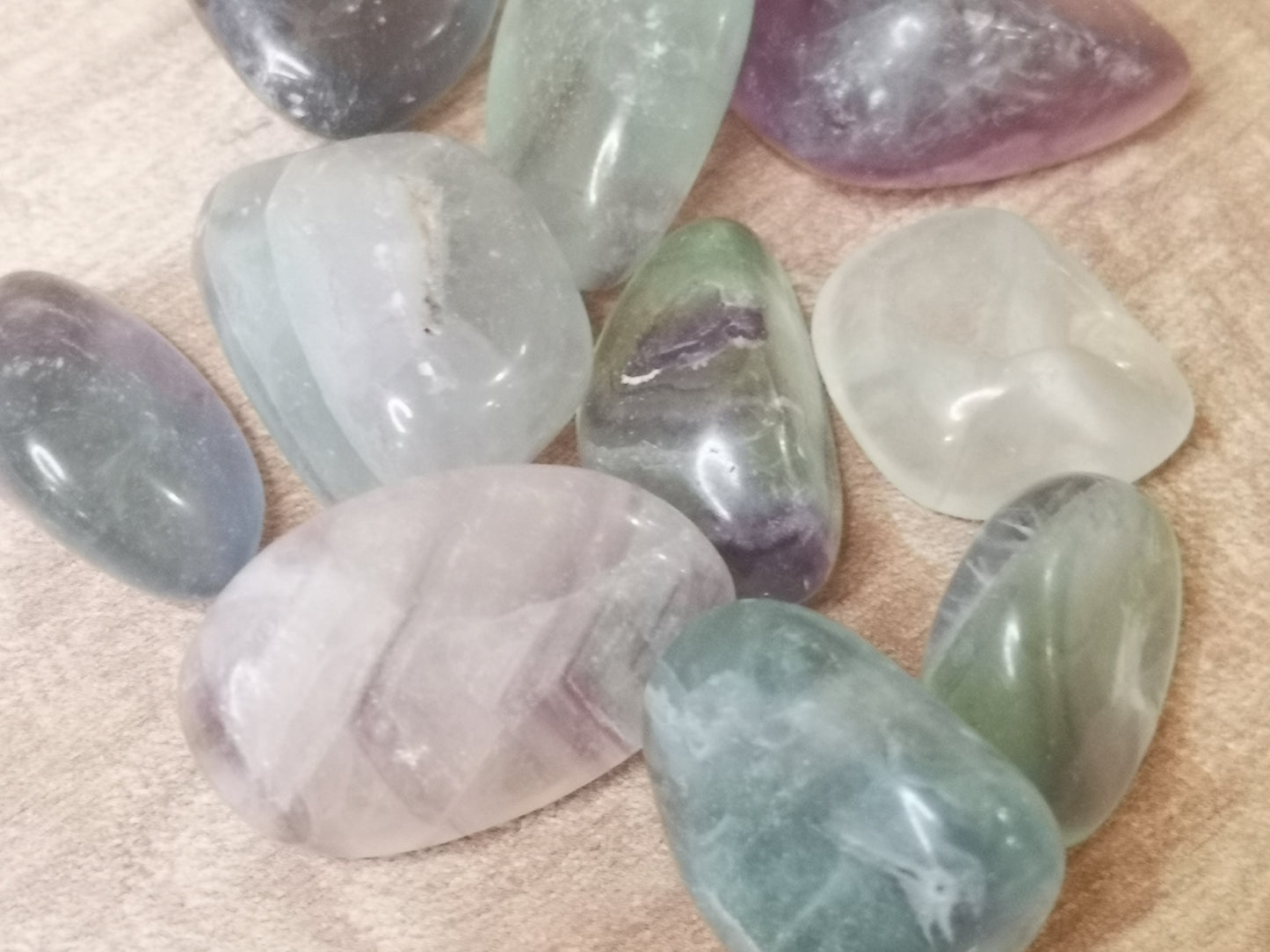 Earthstore® Rainbow Fluorite - Tumblestone (Grade A)