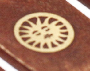 Earthstore® Brass Inlaid Incense Ashcatcher - Mango Wood
