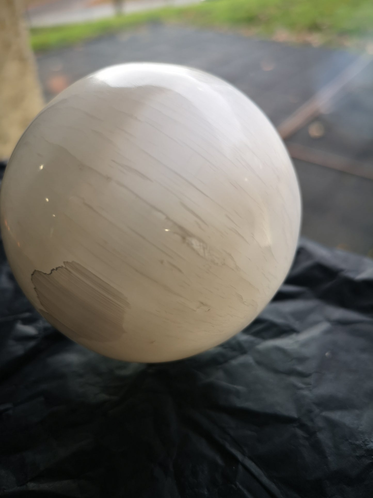 Earthstore® PURE SELENITE SPHERE- 120mm 2.2Kg (2200gms) Satin Spar