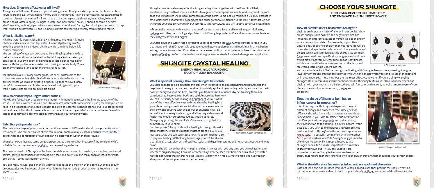 Earthstore® STOCK Shungite Ore - structuring & purifying drinking water C30-C60