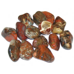 Earthstore® Dark Brecciated Jasper - Tumblestone
