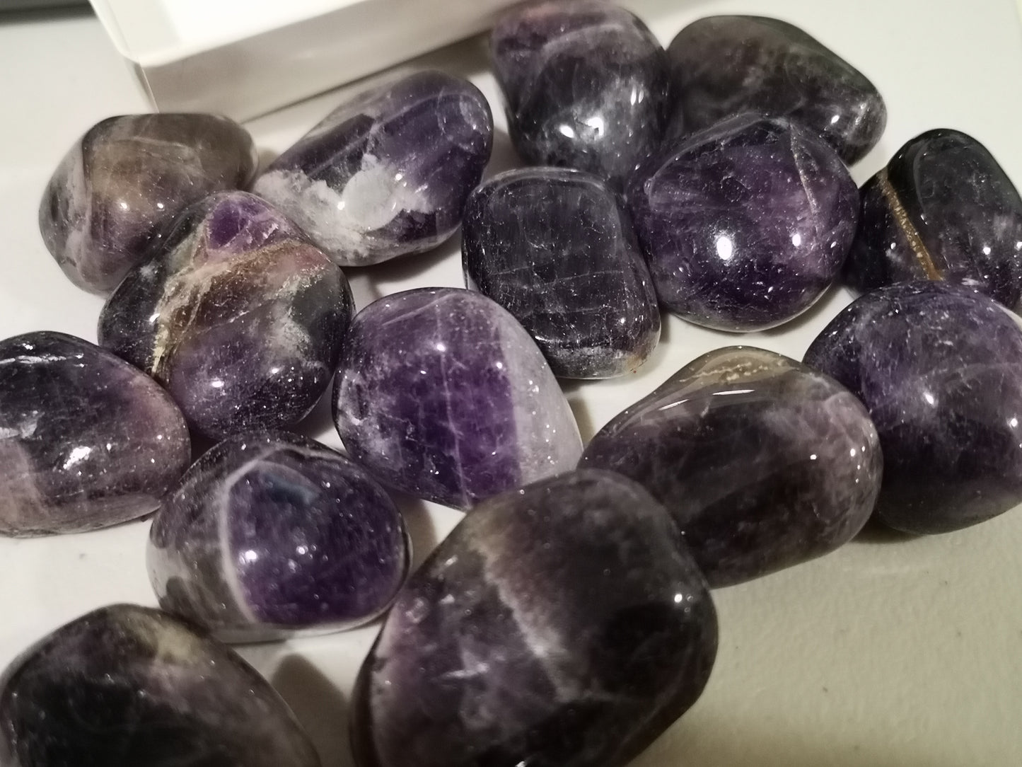 Earthstore® Amethyst - Tumblestone (South Africa) (A Grade) (LARGE 27-37mm)