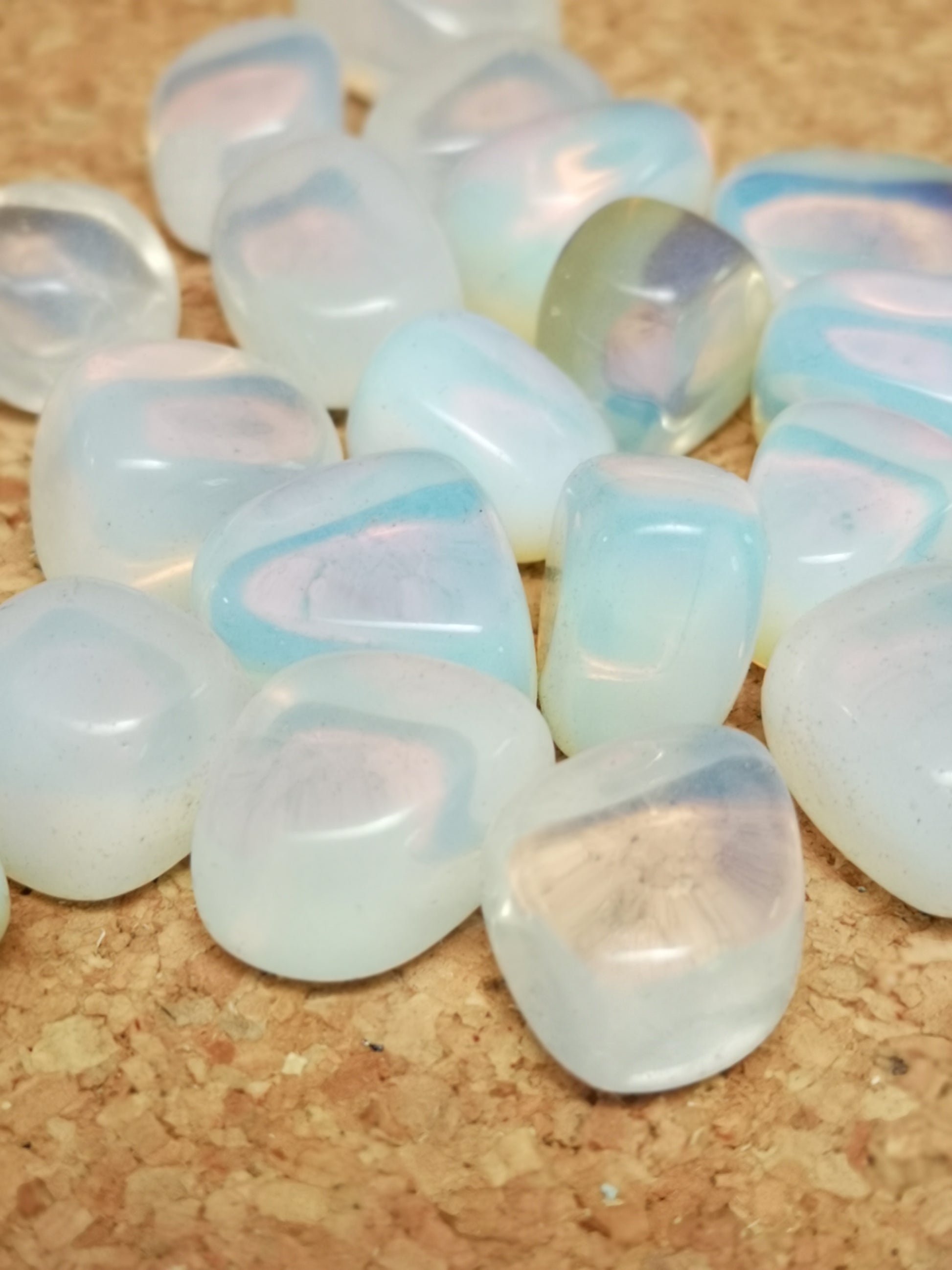 Earthstore® Opalite Tumblestone - (Large - Angelic & Dreamy)