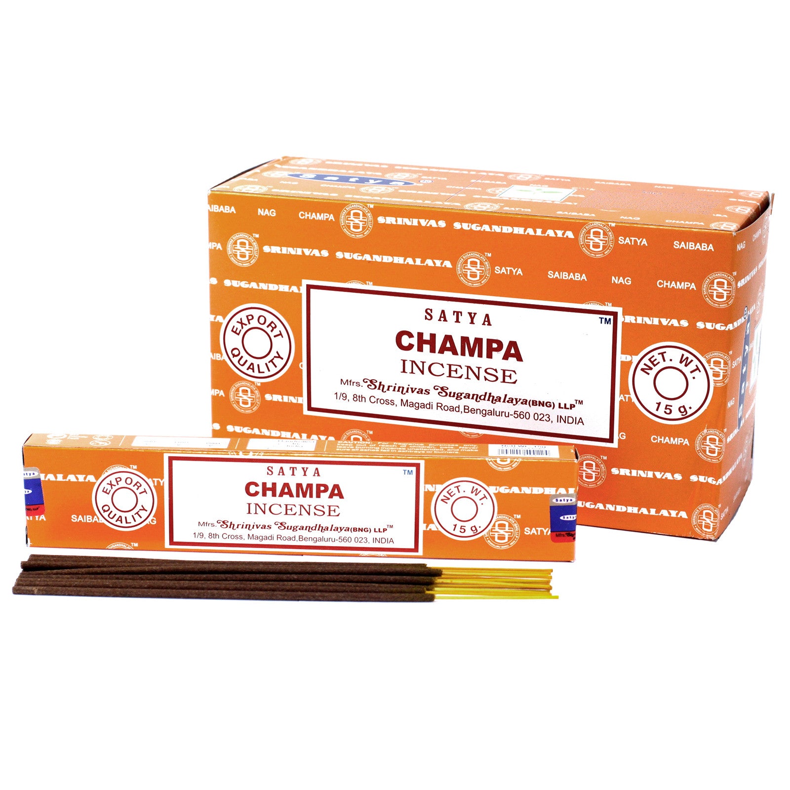 Earthstore® Satya Incense 15gm -Champa