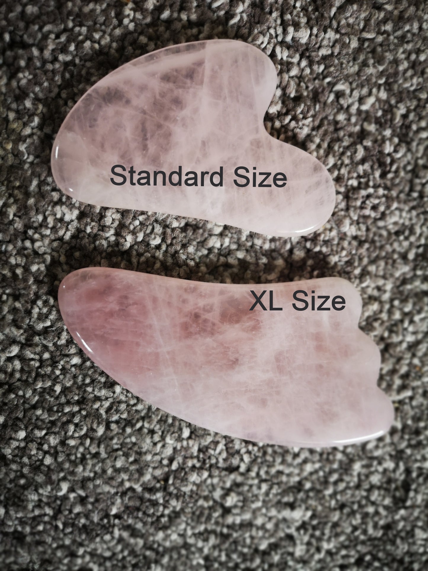 Earthstore® ROSE QUARTZ Crystal Gua Sha (guasha) Board Scraper