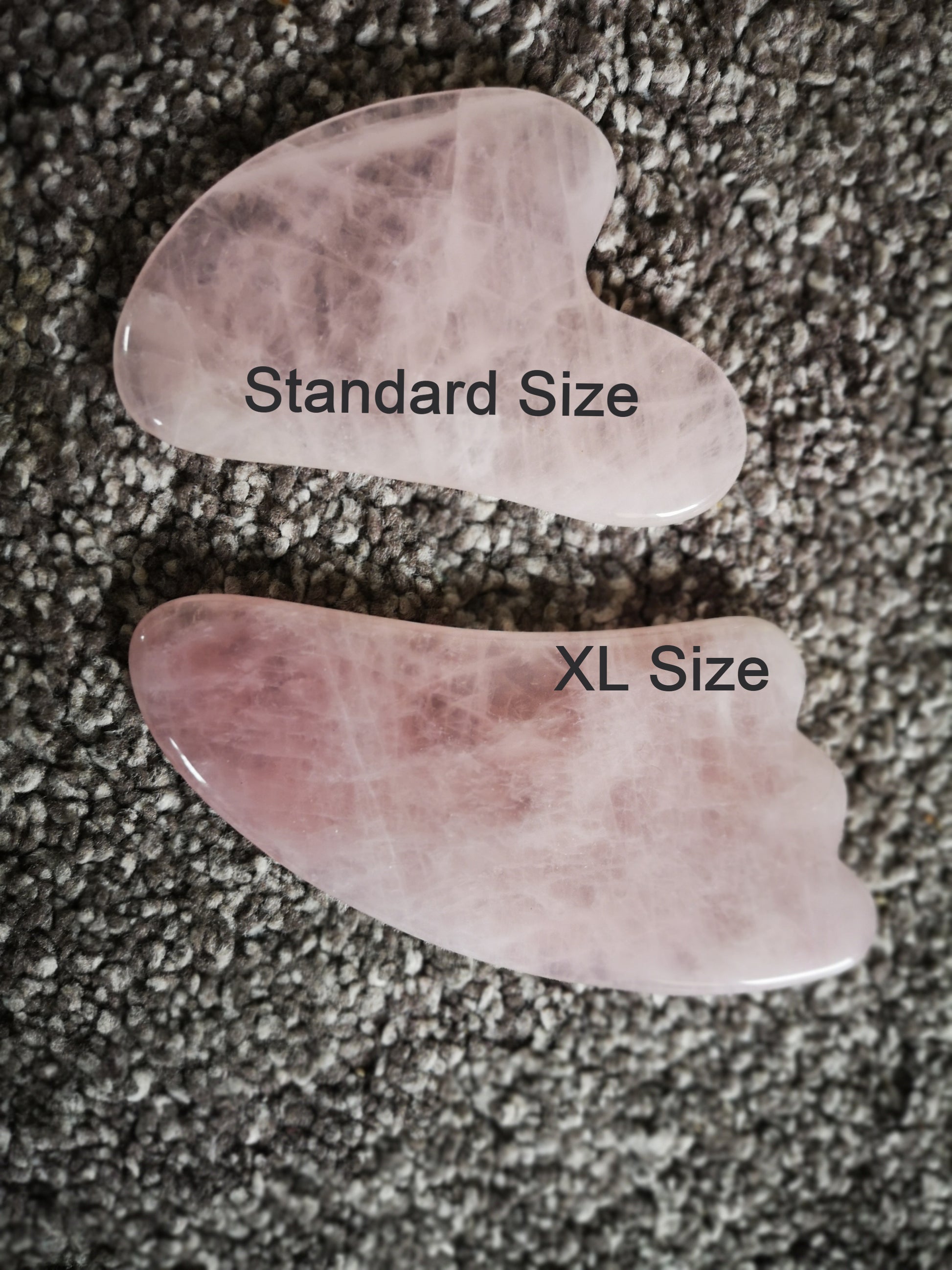 Earthstore® ROSE QUARTZ Crystal Gua Sha (guasha) Board Scraper