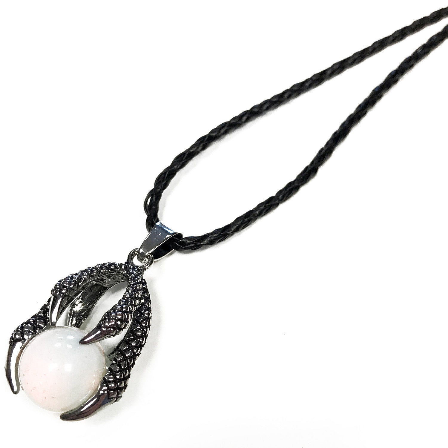 Earthstore® Lrg Dragon Claw Pendant - Opalite