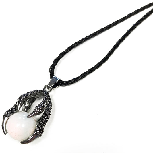 Earthstore® Lrg Dragon Claw Pendant - Opalite