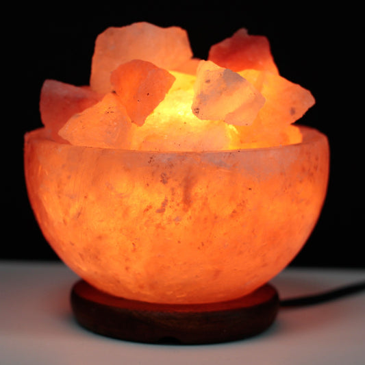 Earthstore® Himalayan Salt Fire Bowl and Chunks - 15cm x 9cm